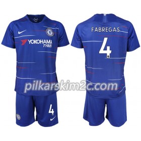 Koszulka Chelsea FABREGAS 4 Dziecięca Główna 2018-2019 - Koszulki Piłkarskie